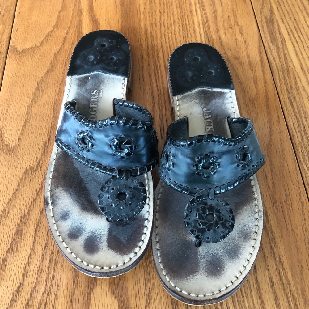 Black Jack Rogers Sandals